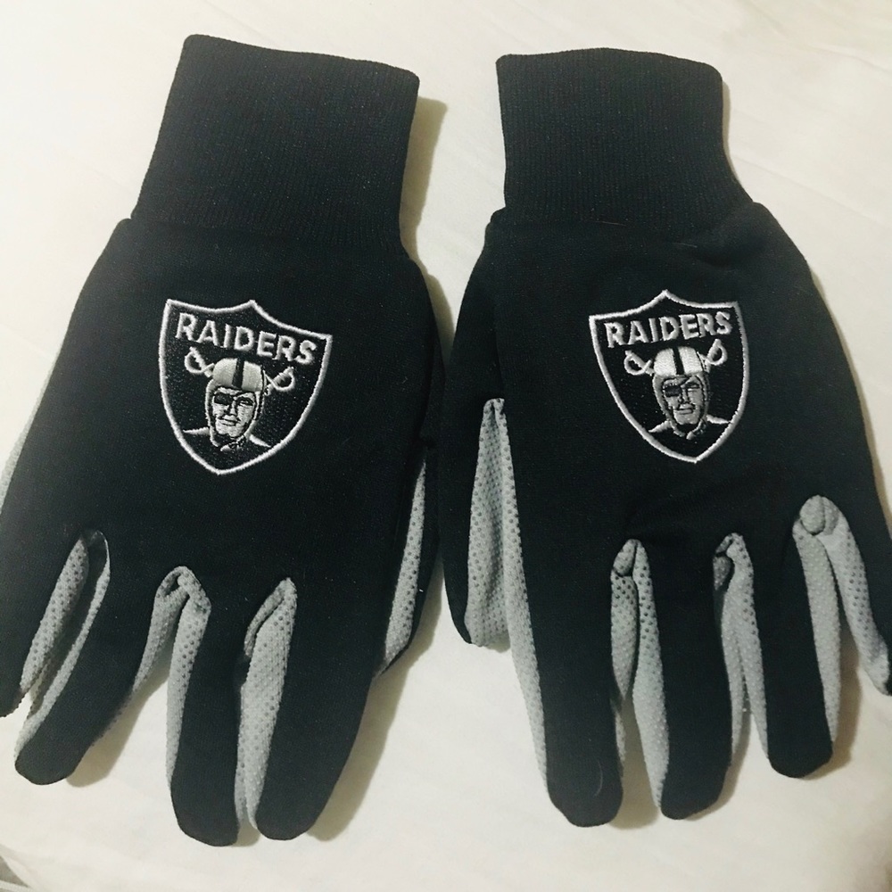 Raiders gloves